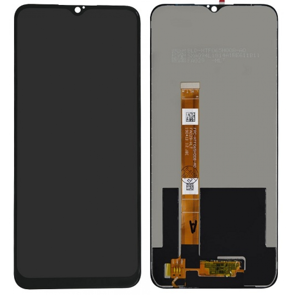 Realme V5 5G LCD Screen Replacement Display Module Black Cellspare